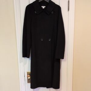 Garnet Hill Elegant Black Coat